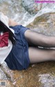 Coser @ 白 烨 Vol.013: 湿身 JK 水下 版 (98 photos)